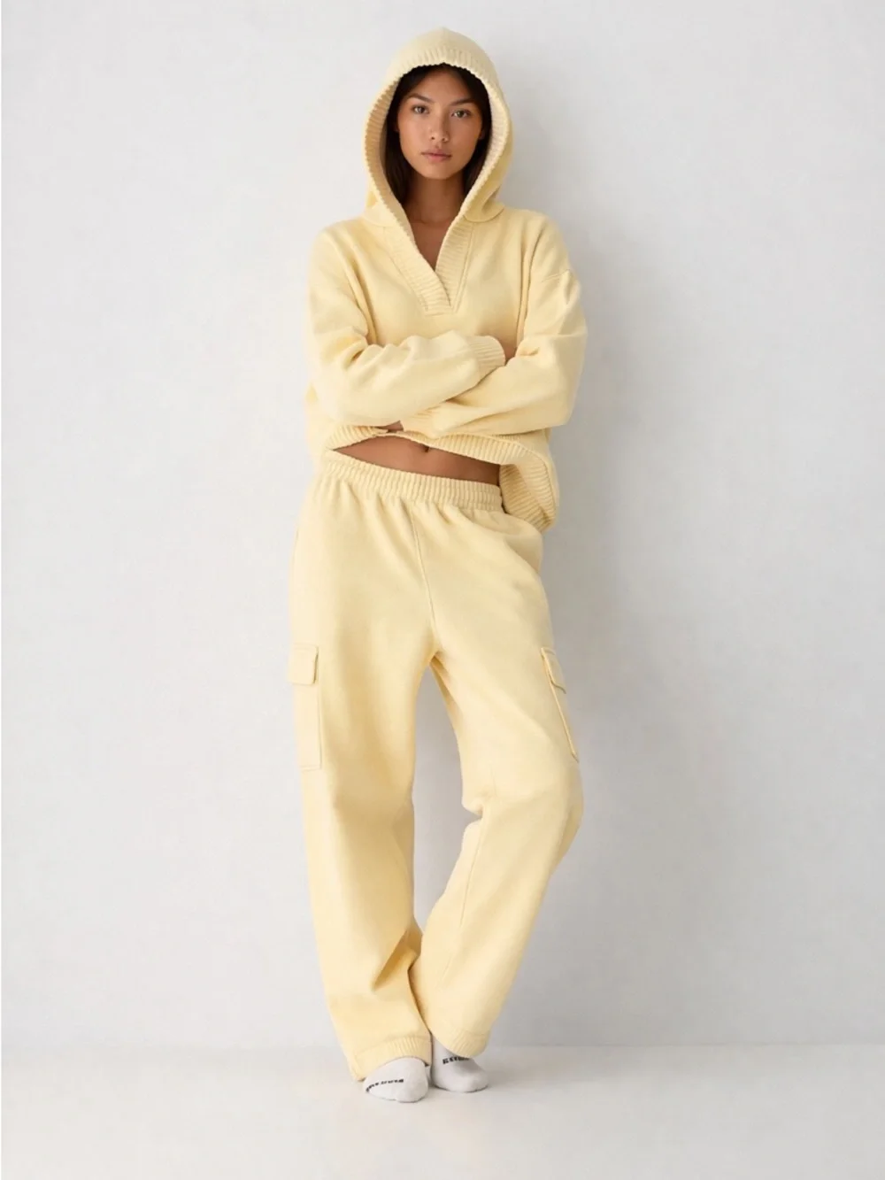 Aerie Down To Earth Hoodie. Oversized - Picture 2 of 4
